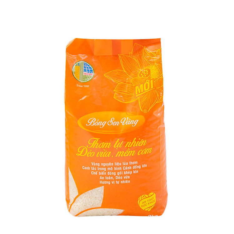 Gạo Bông Sen Vàng - 2kg