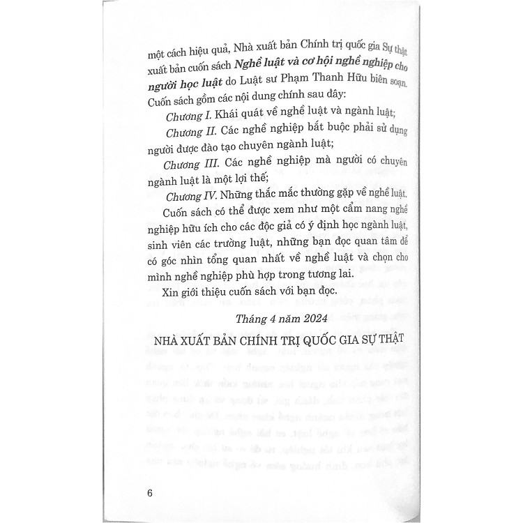 Nghề Luật và Cơ Hội Nghề Nghiệp Cho Người Học Luật - Ảnh 3