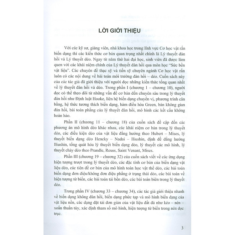 Lý Thuyết Đàn Hồi Và Lý Thuyết Dẻo - Ảnh 2
