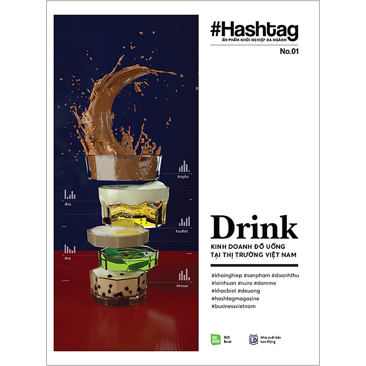 Sách #Hashtag 01: Drink - Kinh Doanh Đồ Uống Tại Thị Trường Việt Nam (Tái bản 2020)