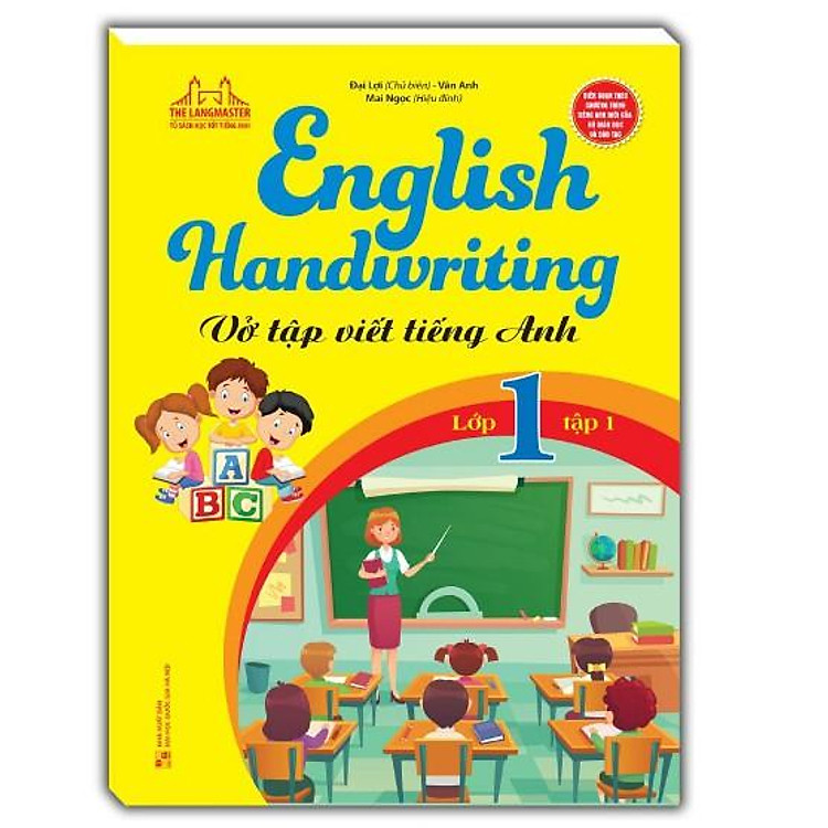 English Handwriting – Vở Tập Viết Tiếng Anh Lớp 1 (Tập 1)
