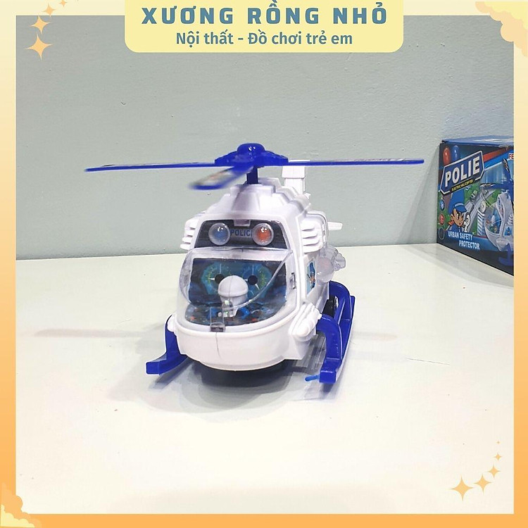 Đồ chơi máy bay trực thăng có âm thanh Chính hãng Giá tốt - Hình ảnh 2