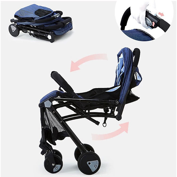 Xe đẩy trẻ em Baobaohao M1 chính hãng Chính hãng Tiết kiệm - Hình ảnh 5