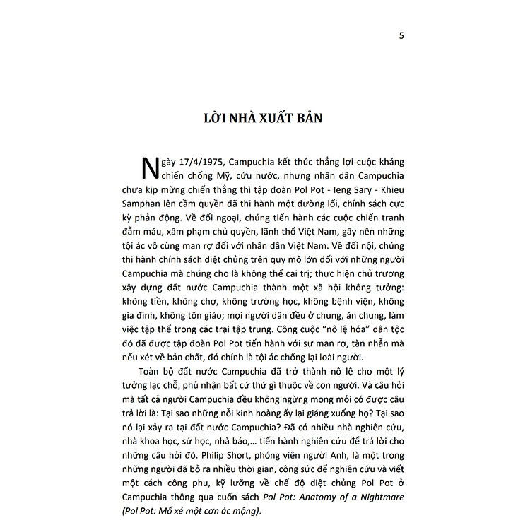Pol Pot: M.ổ x.ẻ một cơn ác mộng (xuất bản lần thứ hai) - Ảnh 2