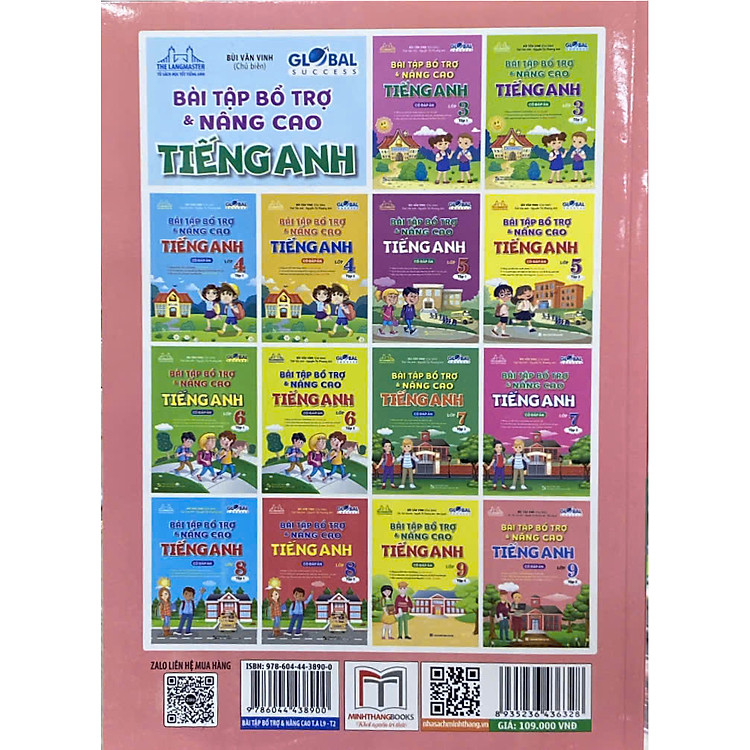 GLOBAL SUCCESS – Bài tập bổ trợ và nâng cao tiếng anh lớp 9 (Tập 2)