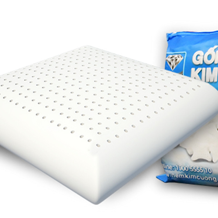 Gối cao su tựa lưng Kim Cương vuông 41x41cm