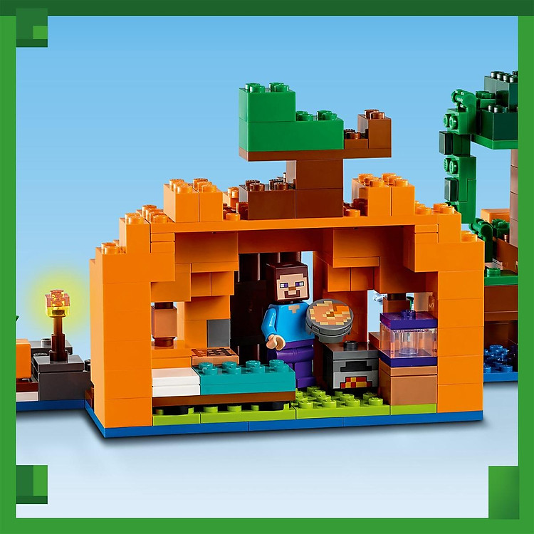 Đồ Chơi Lắp Ráp Nông Trại LEGO MINECRAFT Chính hãng Giá rẻ - Hình ảnh 4