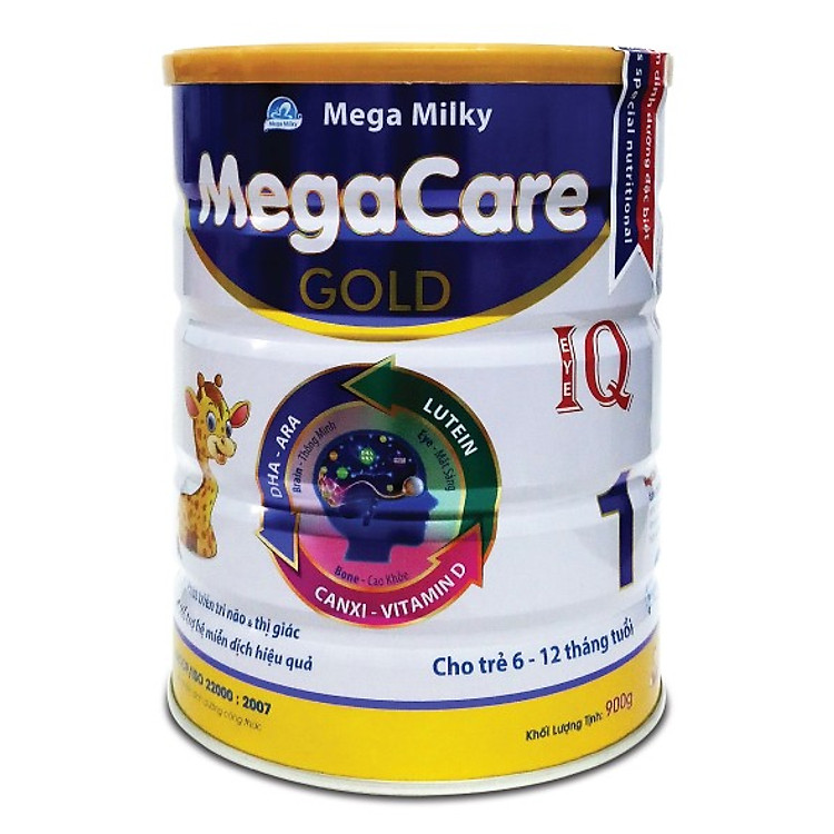 Sữa bột MEGACARE GOLD IQ 1 - Mega Milky Chất lượng Giá tốt - Hình ảnh 2