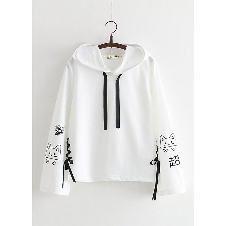 Áo Khoác Hoodie Nữ Mèo Xinh 763
