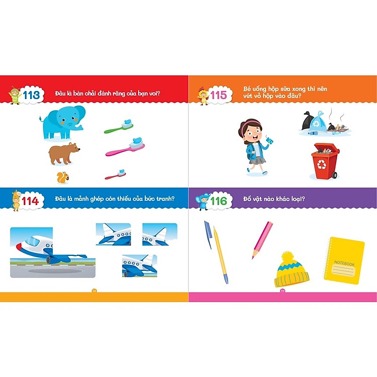101 Câu Hỏi Đáp Rèn Luyện Trí Thông Minh – Mẹ Hỏi Bé Trả Lời Dành Cho Bé 3 đến 6 tuổi - Ảnh 7