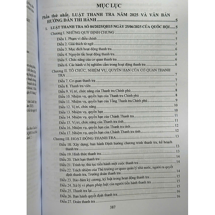 Luật Thanh Tra năm 2025, Luật Khiếu Nại, Luật Tố Cáo, Luật Phòng, Chống Tham Nhũng, Luật Tiếp Công Dân (V2607D) - Ảnh 4