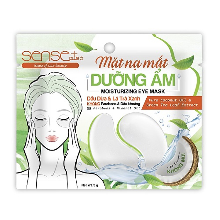 Mặt Nạ Mắt Sense Plus Dưỡng Ẩm 5g