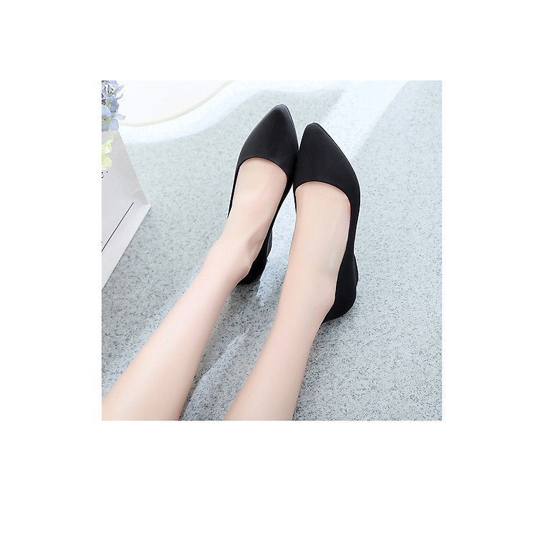 Giày búp bê giày công sở size 36 đến 40 size chuẩn nhiều màu có khả năng chịu nước, chống trơn trượt V158