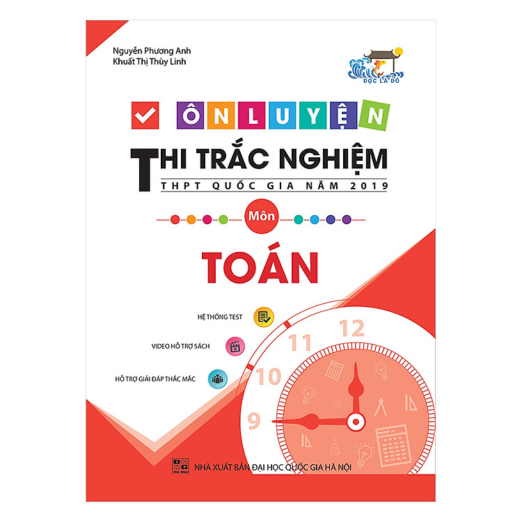 Sách Ôn Luyện Thi Trắc Nghiệm THPT Quốc Gia Năm 2019 Môn Toán