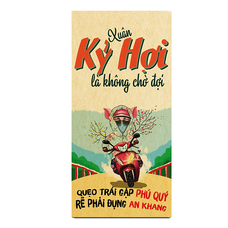 Set 10 Bao Lì Xì Xuân Kỷ Hợi Là Không Chờ Đợi