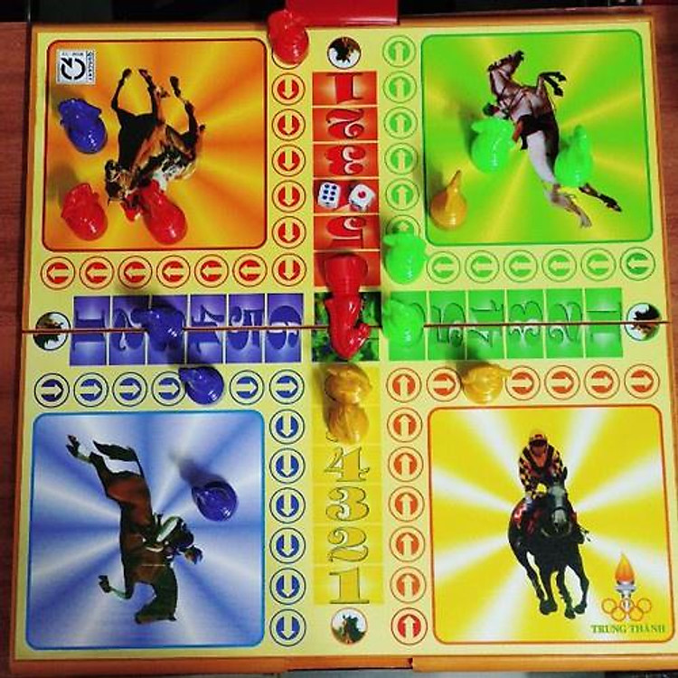 Mua Bộ cờ đua Cá Ngựa nhựa tại A Sam Chính hãng Tiết kiệm - Hình ảnh 2