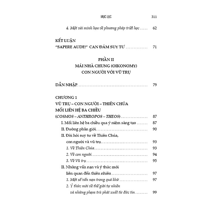 Dẫn Nhập Triết Học - Về Con Người - Vũ Trụ - Thiên Chúa - Ảnh 3