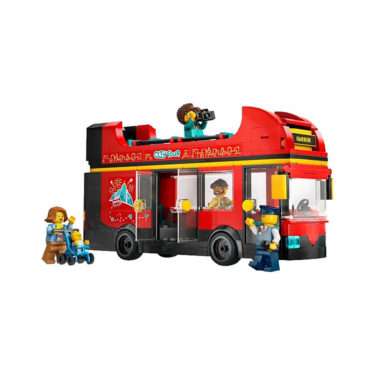 Mua LEGO CITY 60407 Xe Buýt Hai Tầng Chính hãng Giá tốt - Hình ảnh 2