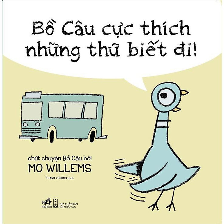 Sách - Bồ câu cực thích những thứ biết đi! (tặng kèm bookmark thiết kế)