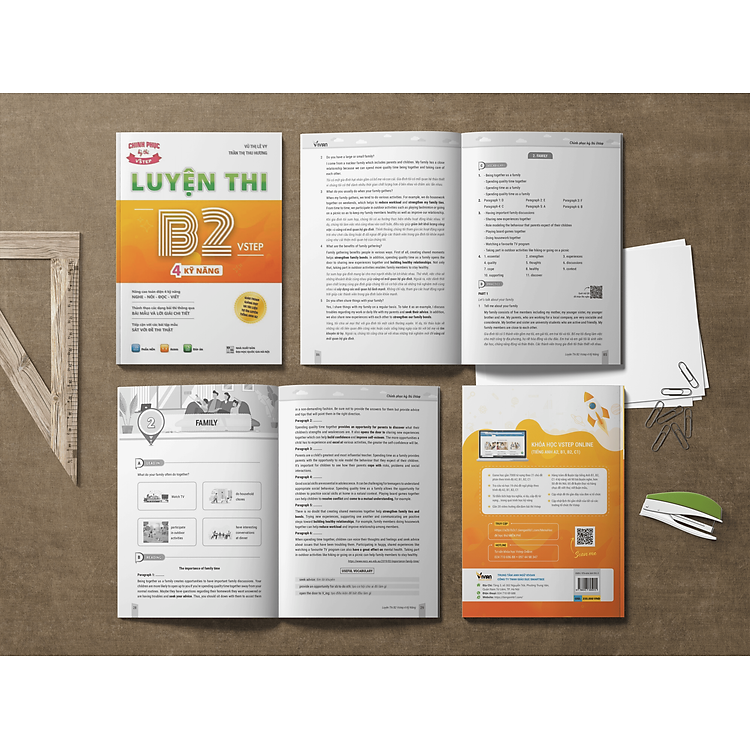 Sách Luyện Thi B2 Vstep 4 Kỹ Năng - Ảnh 6