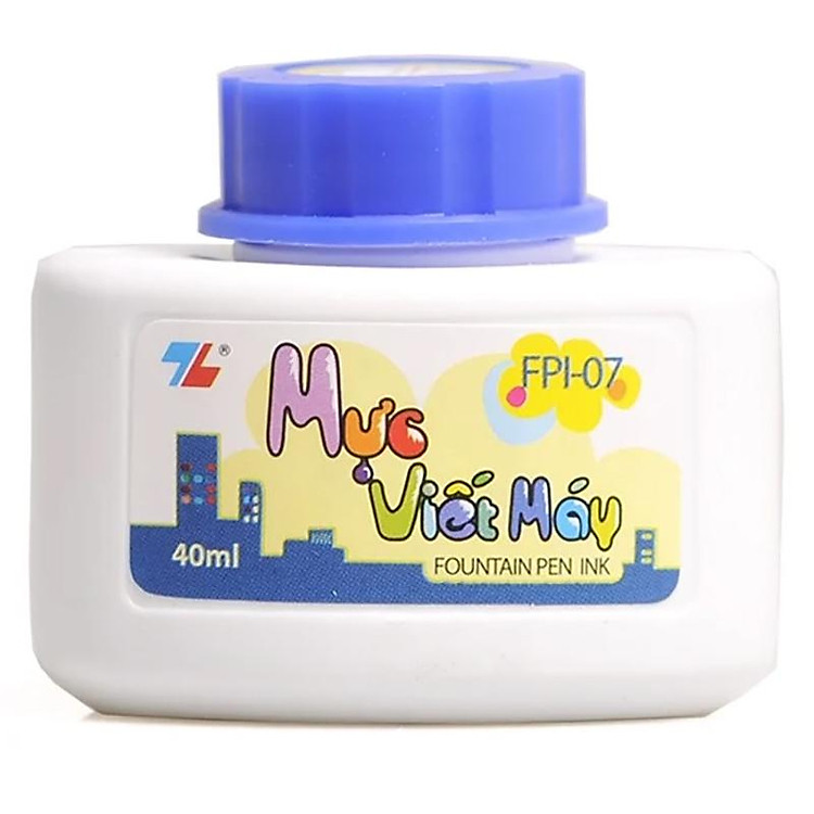 Mực Bút Máy Thiên Long FPI-07 - Mực Xanh - Ảnh 2