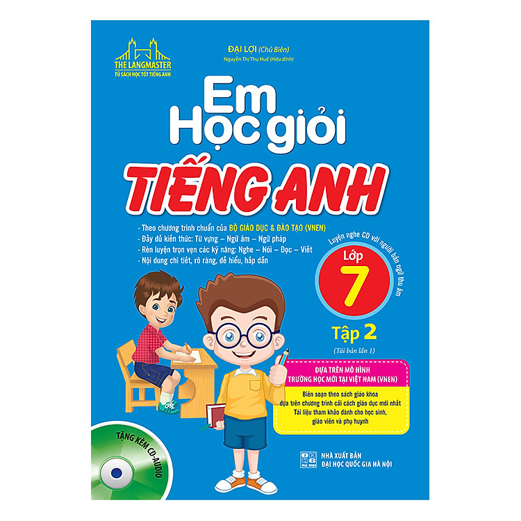 Sách Em Học Giỏi Tiếng Anh Lớp 7 Tập 2 (tái bản 2019)