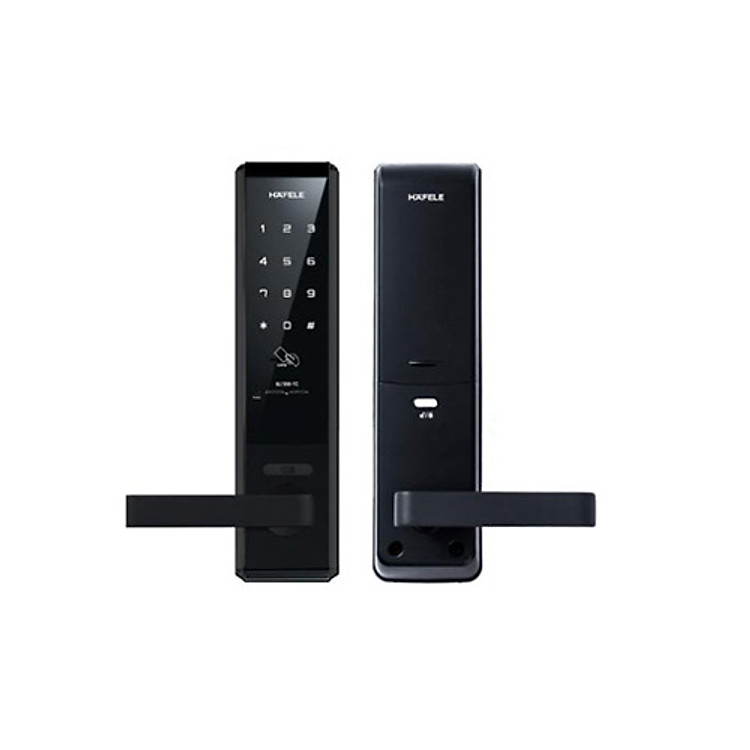 KHÓA ĐIỆN TỬ MÃ SỐ - THẺ TỪ- CHÌA CƠ CỬA GỖ HAFELE EL7200