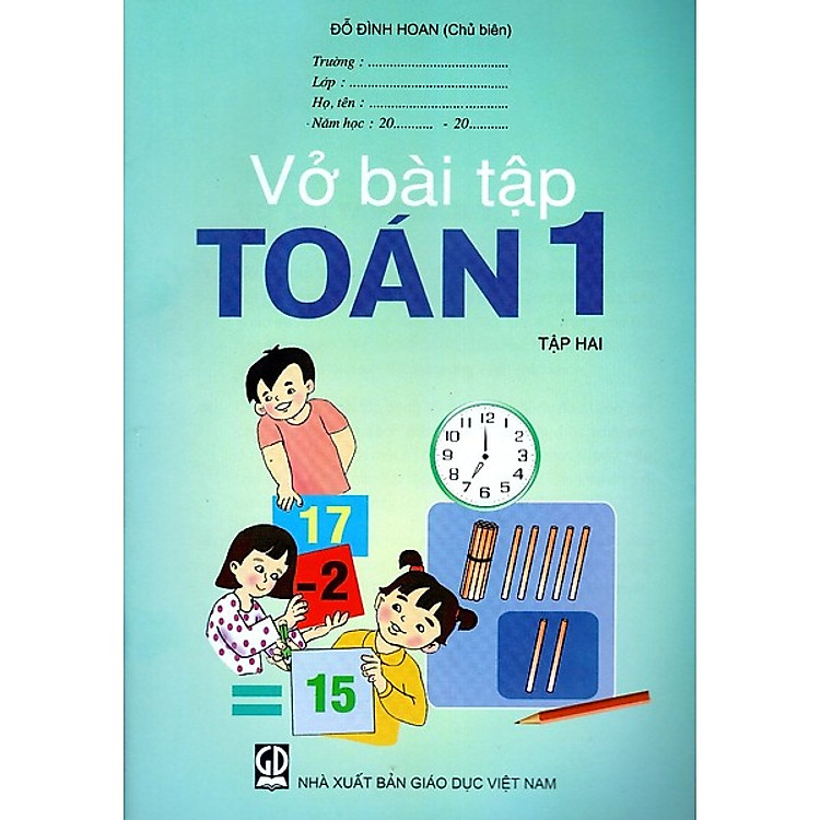 Sách Vở Bài Tập Toán Lớp 1 (Tập 2)