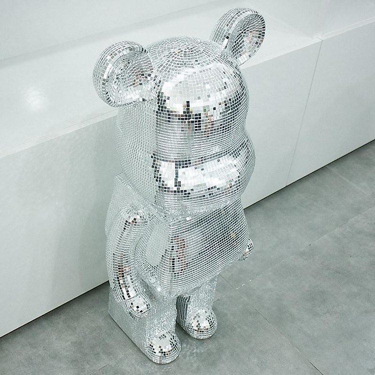 Tượng Gấu – Bearbrick01, tượng trang trí, quà tặng decor
