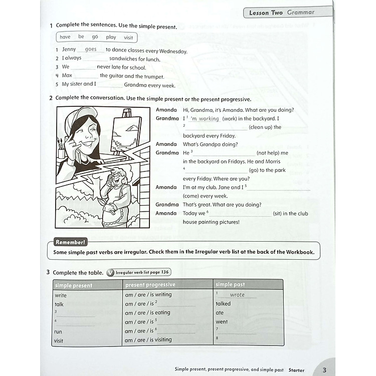 American Family And Friends Level 5: Workbook With Online Practice - 2nd Edition - Ảnh 4
