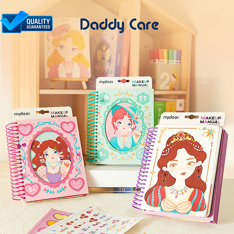 Tìm mua tại Avakids: Sổ Tay Tập Trang Điểm Mideer - Đồ Chơi Cho Bé - Ngập tràn khuyến mãi