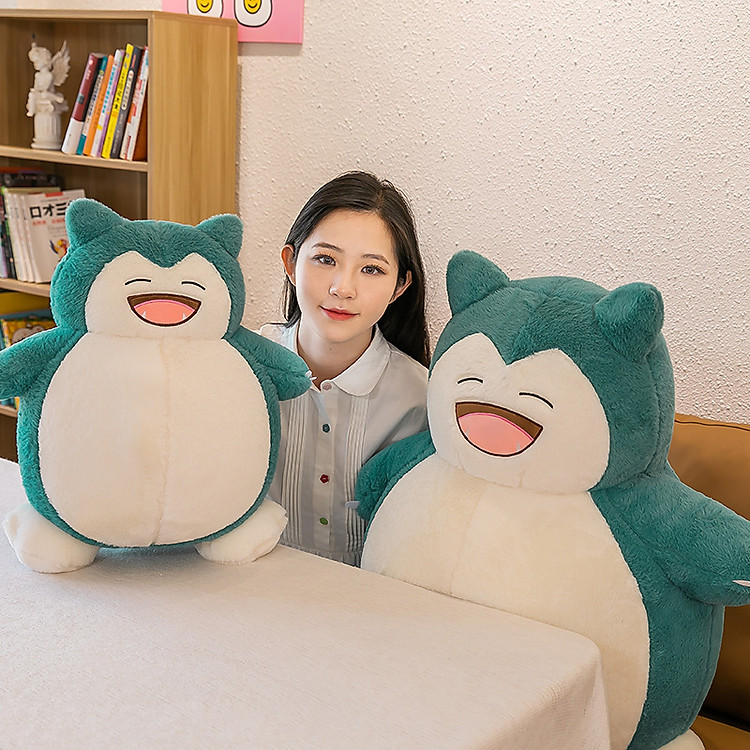 Gấu bông Pokemon Snorlax siêu cute 30-80cm Chính hãng Giá rẻ - Hình ảnh 4