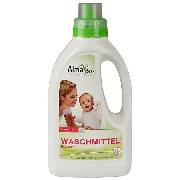 Nước giặt đậm đặc hữu cơ Almawin (750ml)