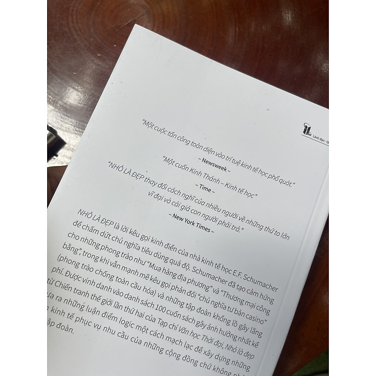 NHỎ LÀ ĐẸP - E. F. Schumacher - Ảnh 4