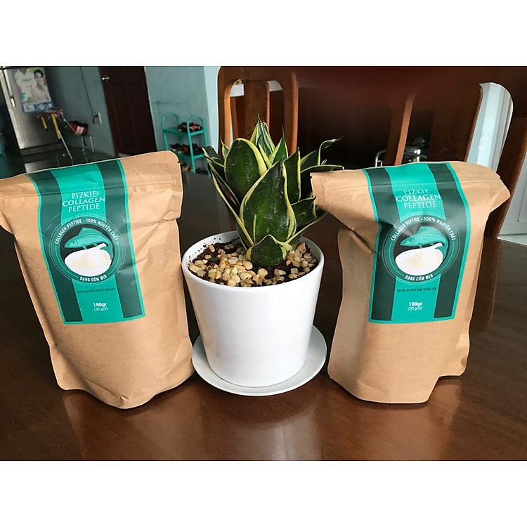Combo 2 Thực phẩm bảo vệ sức khỏe collagen cá hồi PIZKIE COLLAGEN PEPTIDE