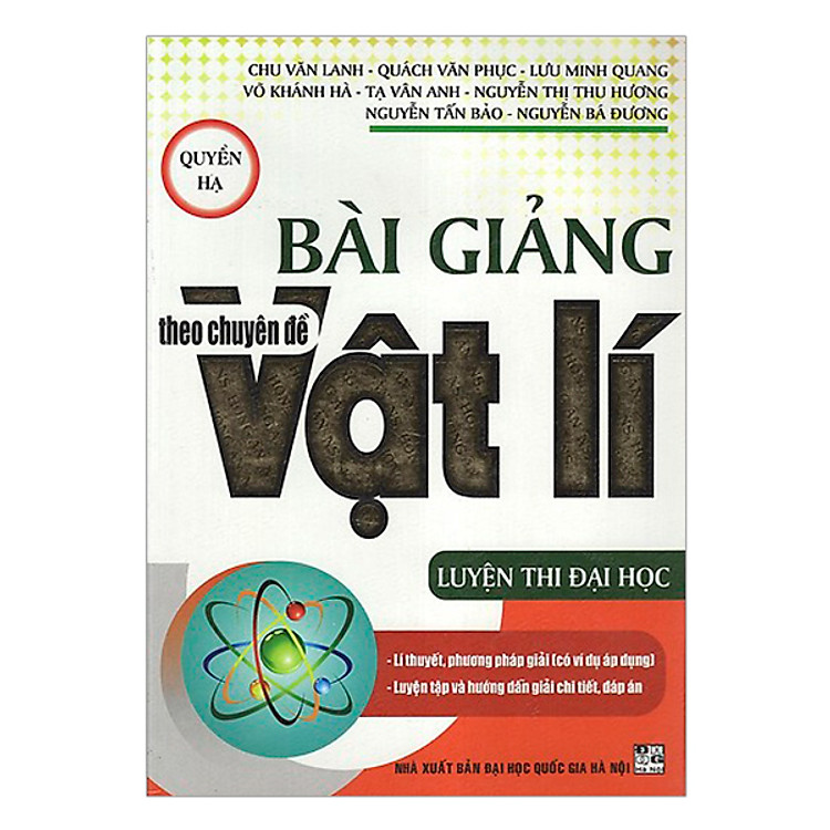 Bài Giảng Theo Chuyên Đề Vật Lí Quyển Hạ