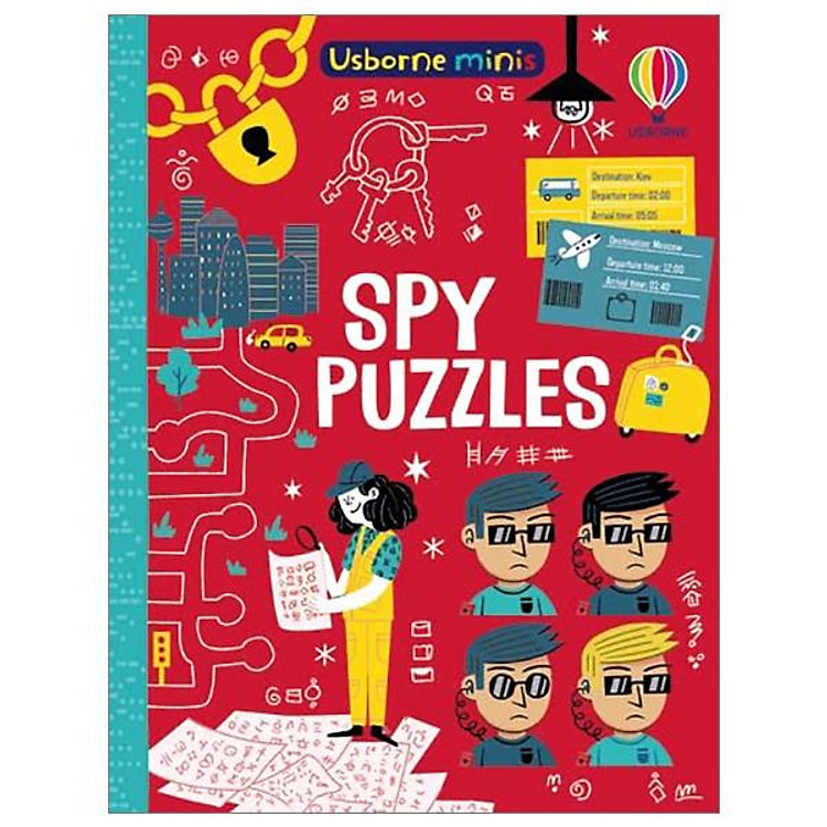 Spy Puzzles (Usborne Minis)