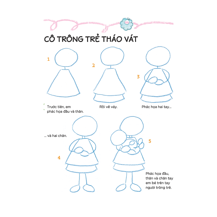 Học Vẽ Bằng Hình Cơ Bản 3 - 100 Mẫu Vẽ Nghề Nghiệp - Ảnh 3