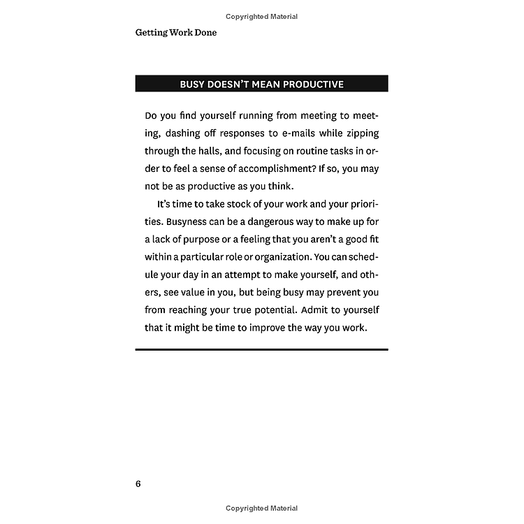 Harvard Business Review 20 Minute Manager Series Getting Work Done - Ảnh 2