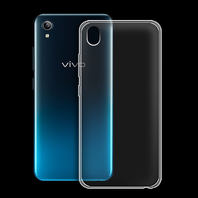 Ốp lưng cho Vivo Y91C - 01201 - Ốp dẻo trong - Hàng Chính Hãng