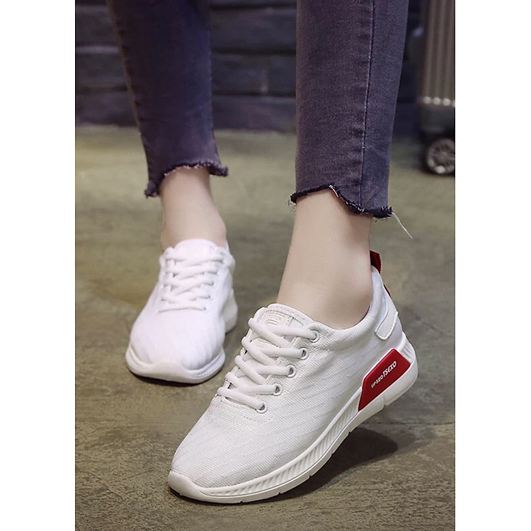 Giày Sneaker Nữ Chữ S Hapu