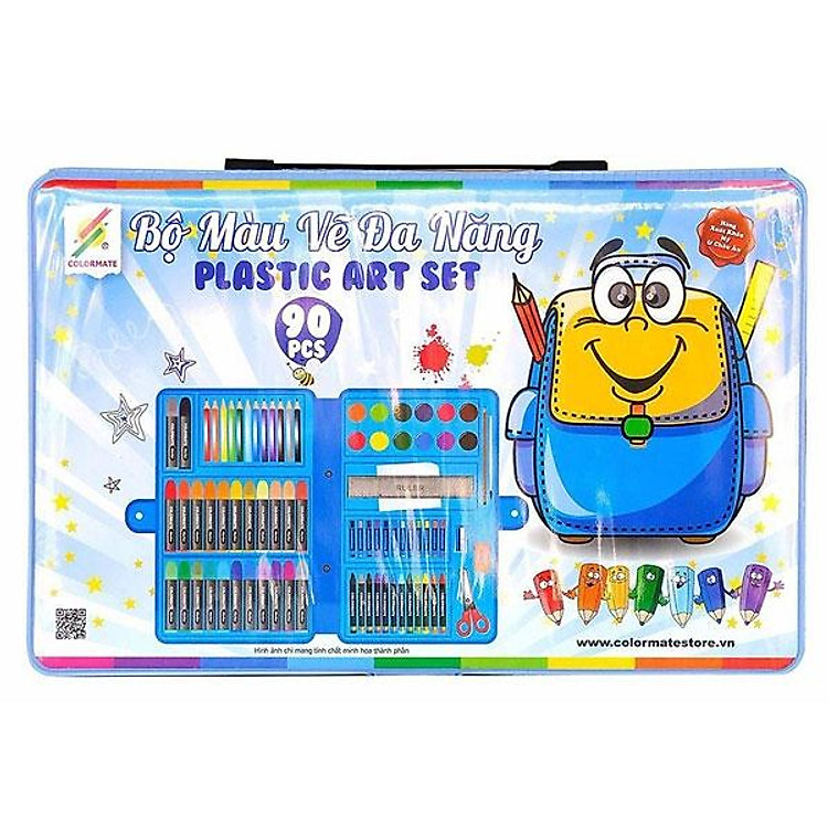 Bộ Màu Vẽ Đa Năng Colormate CM-90PLS
