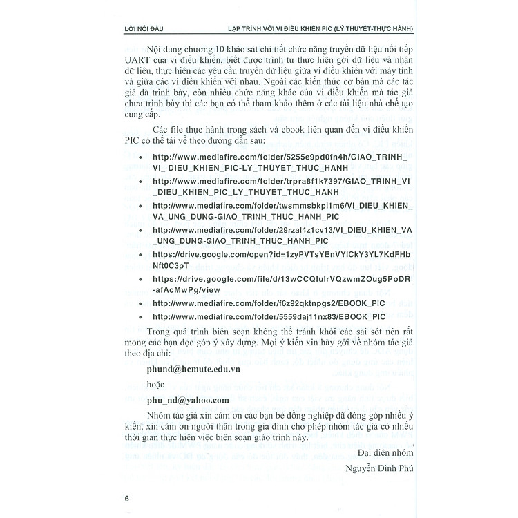Lập Trình Với Vi Điều Khiển PIC (Lý Thuyết - Thực Hành) - Ảnh 6