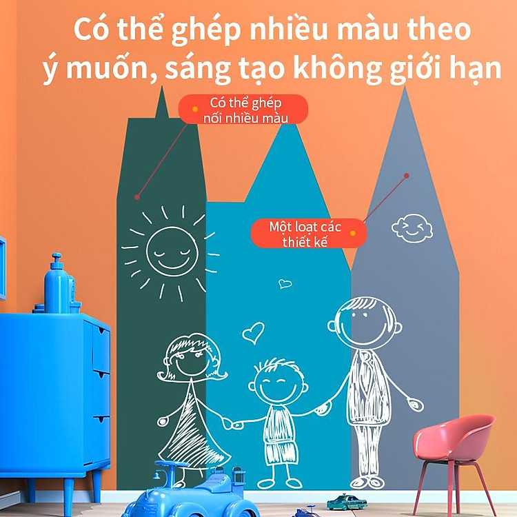 Bảng từ không viền học sinh Deli (450x600mm, 3 màu) - Ảnh 7