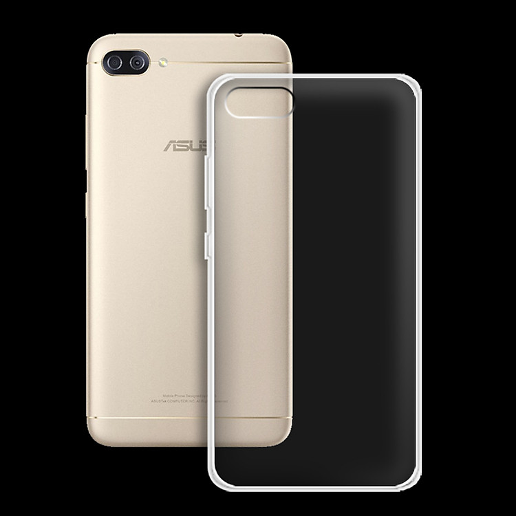 Ốp lưng cho Asus Zenfone 4 MAX 5.2 inch - 01007 - Ốp dẻo trong - Hàng Chính Hãng