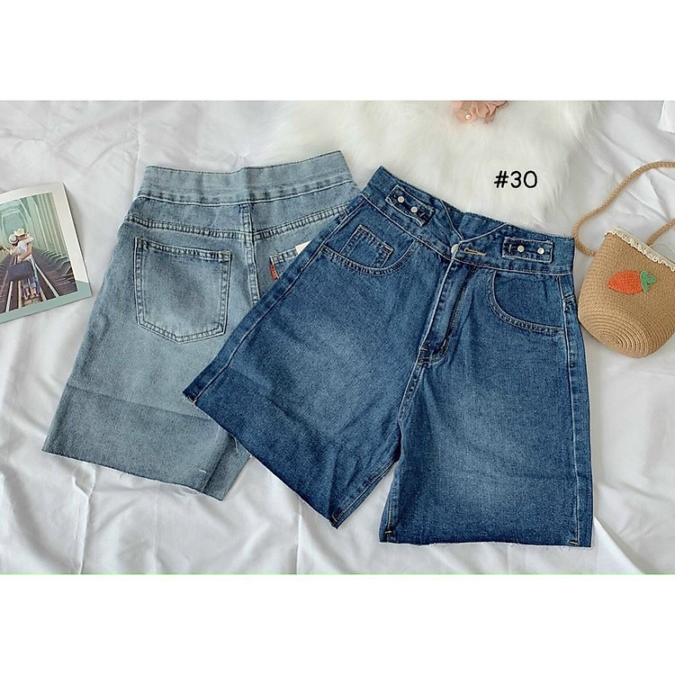 QUẦN SHORT NỮ JEANS NGẮN ĐÙI