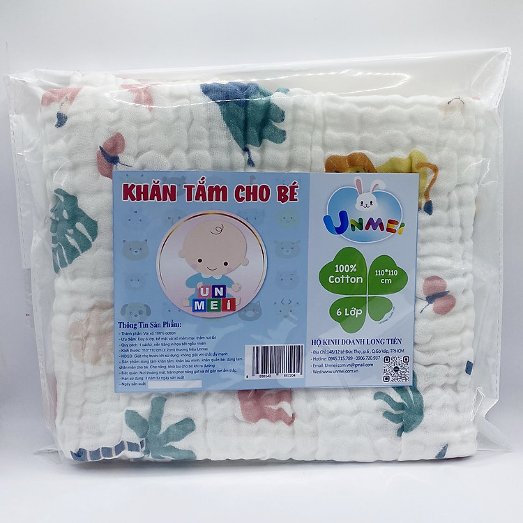 Khăn Xô Tắm In Hình Nhăn Cao Cấp Chính hãng Tiết kiệm - Hình ảnh 2