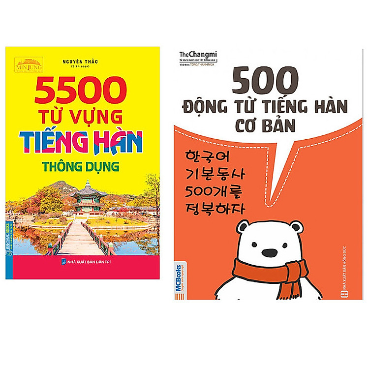 5500 Từ Vựng Tiếng Hàn Thông Dụng + 500 Động Từ Tiếng Hàn Cơ Bản