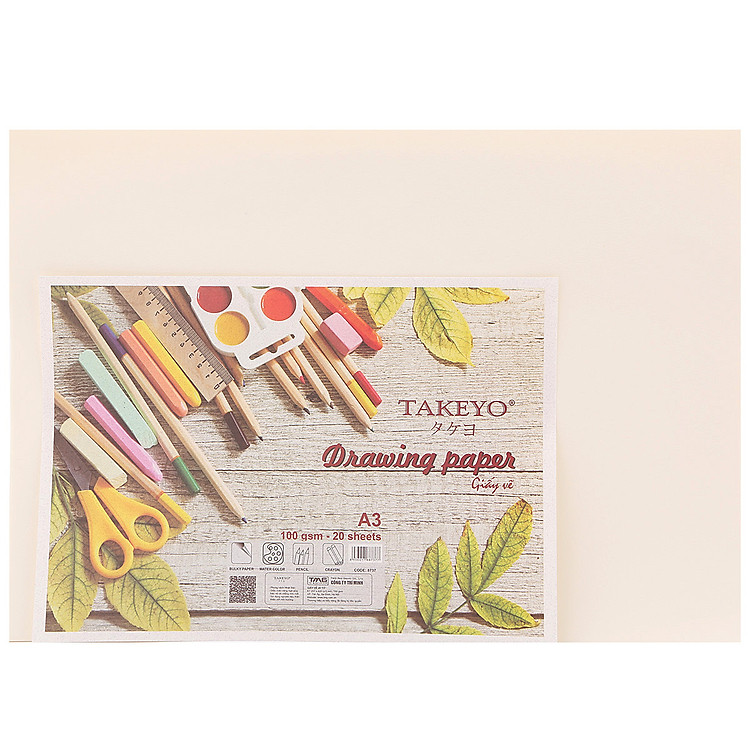 Giấy Vẽ Takeyo 8737 A3 (20 tờ)