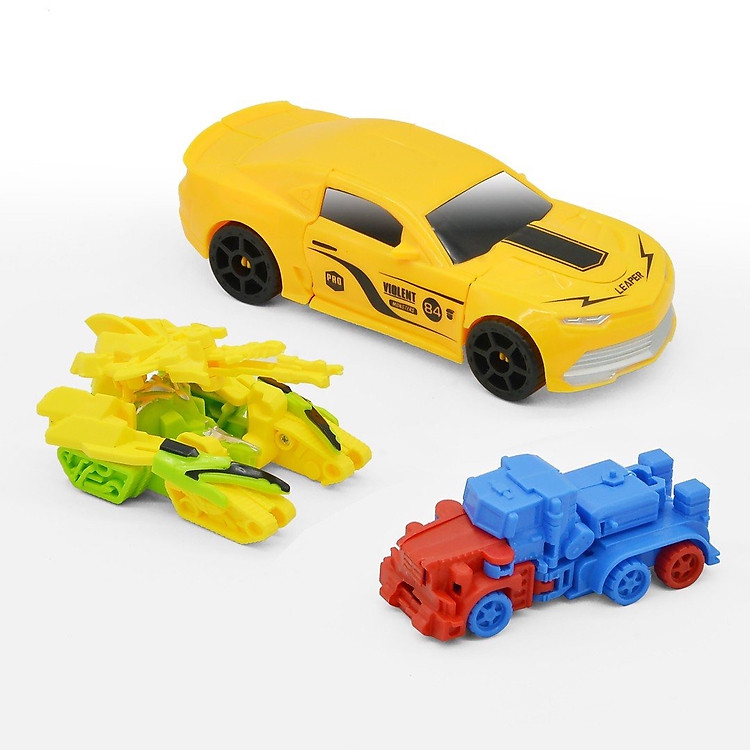 Robot Biến Hình Biệt Đội Sấm Sét DK81193 Chính hãng Giá tốt - Hình ảnh 5